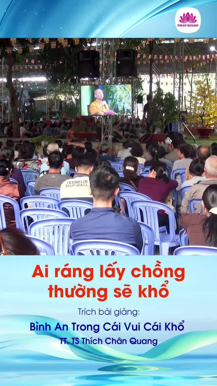 Ai Ráng Lấy Chồng Thường Sẽ Khổ