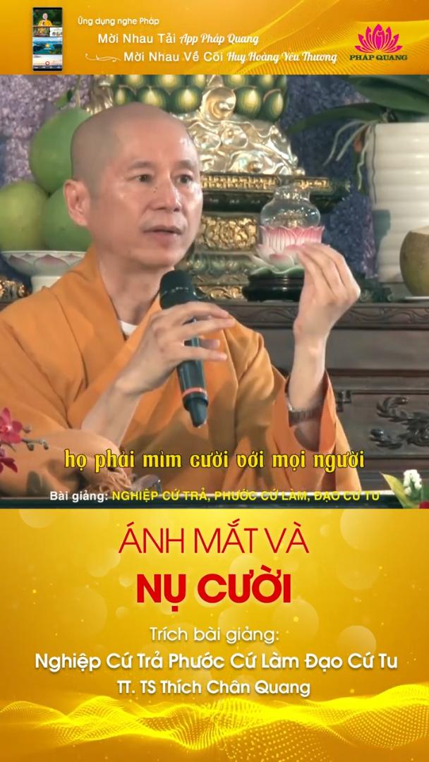 ÁNH MẮT VÀ NỤ CƯỜI