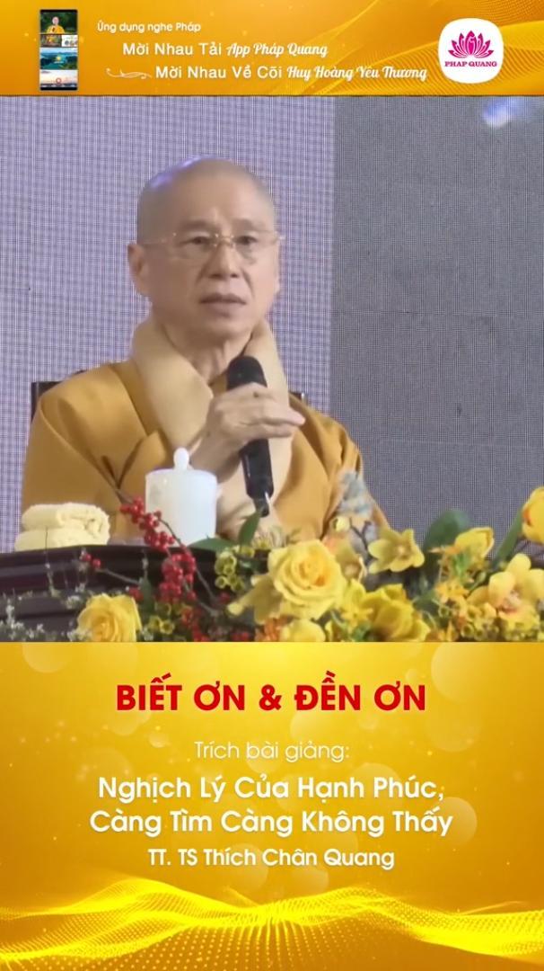 Biết Ơn Và Đền Ơn