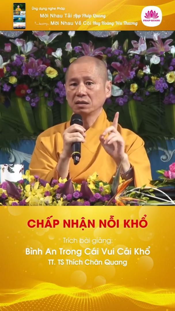 Chấp Nhận Nỗi Khổ