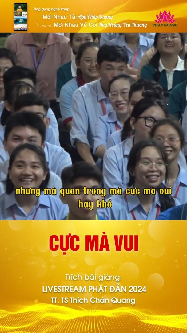CỰC MÀ VUI