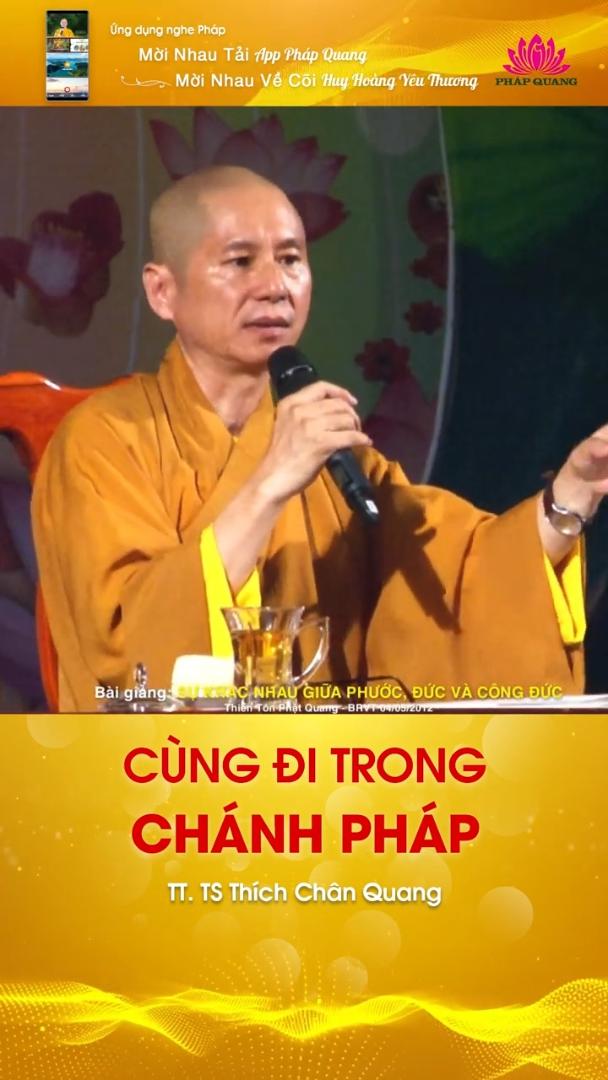 CÙNG ĐI TRONG CHÁNH PHÁP