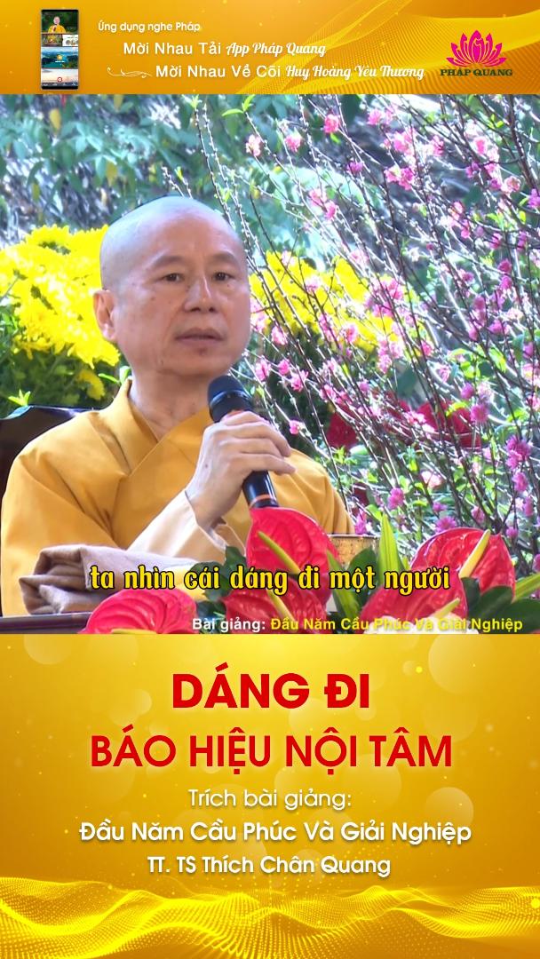 DÁNG ĐI BÁO HIỆU NỘI TÂM