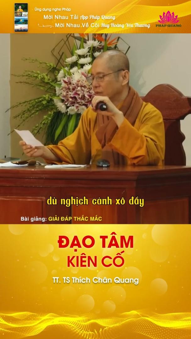 ĐẠO TÂM KIÊN CỐ