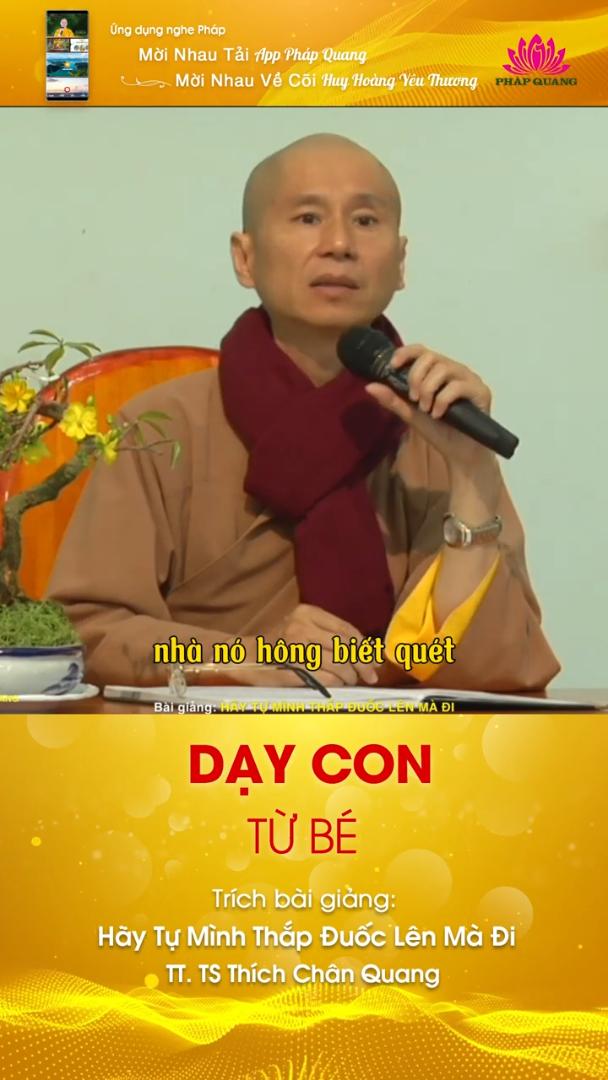 DẠY CON TỪ BÉ