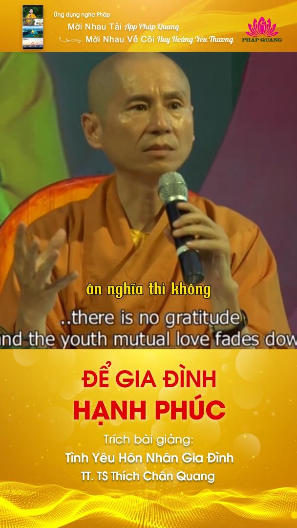 ĐỂ GIA ĐÌNH HẠNH PHÚC