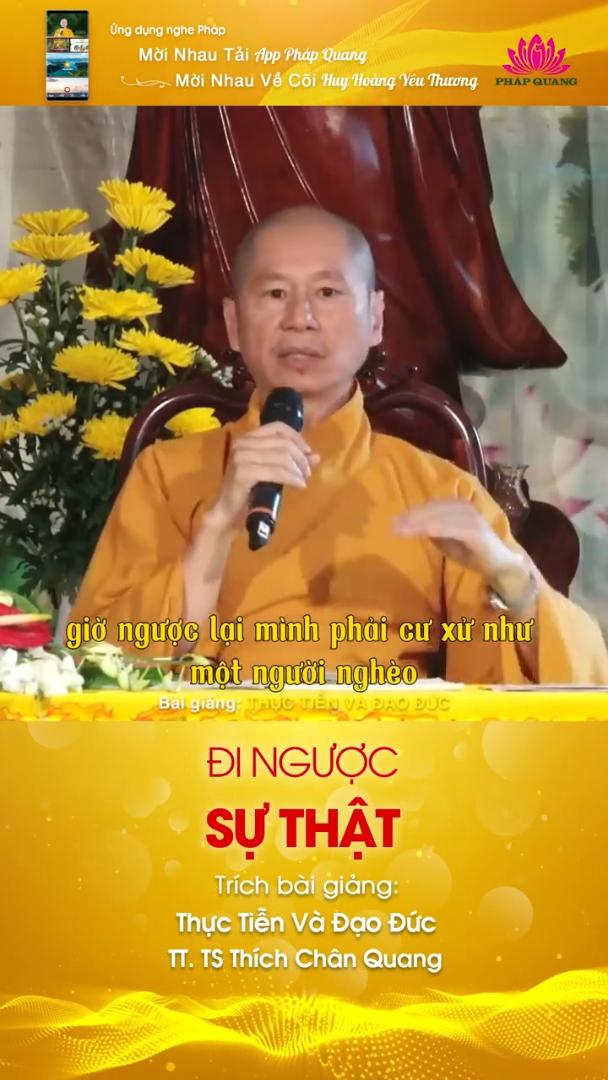 ĐI NGƯỢC SỰ THẬT