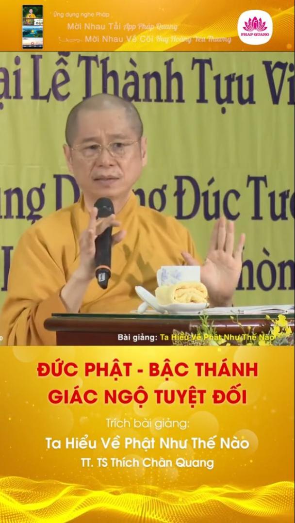Đức Phật - Bậc Thánh Giác Ngộ Tuyệt Đối