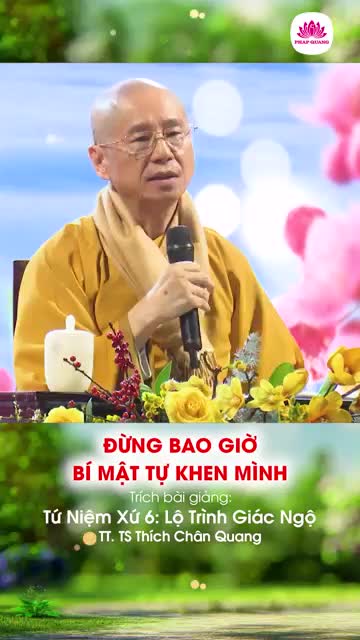 Đừng Bao Giờ Bí Mật Tự Khen Mình