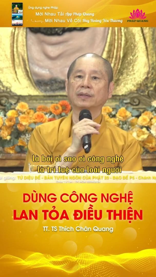 DÙNG CÔNG NGHỆ LAN TỎA ĐIỀU THIỆN