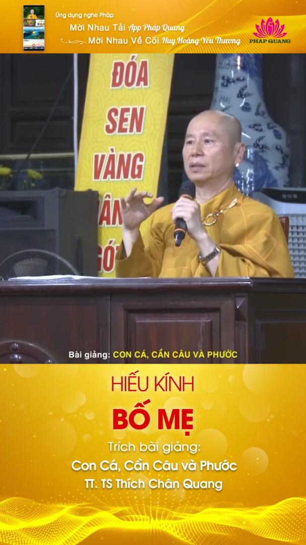 HIẾU KÍNH BỐ MẸ