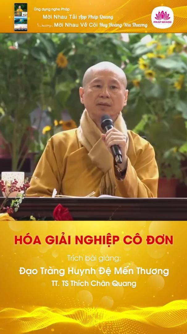 Hóa Giải Nghiệp Cô Đơn