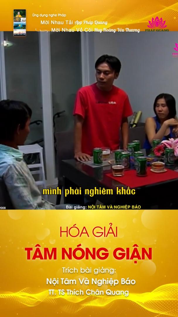 HÓA GIẢI TÂM NÓNG GIẬN
