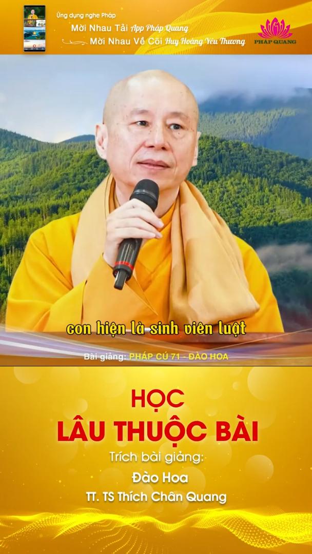 HỌC LÂU THUỘC BÀI