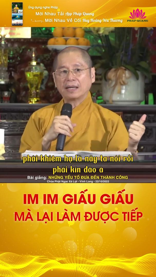 IM IM GIẤU GIẤU MÀ LẠI LÀM ĐƯỢC TIẾP