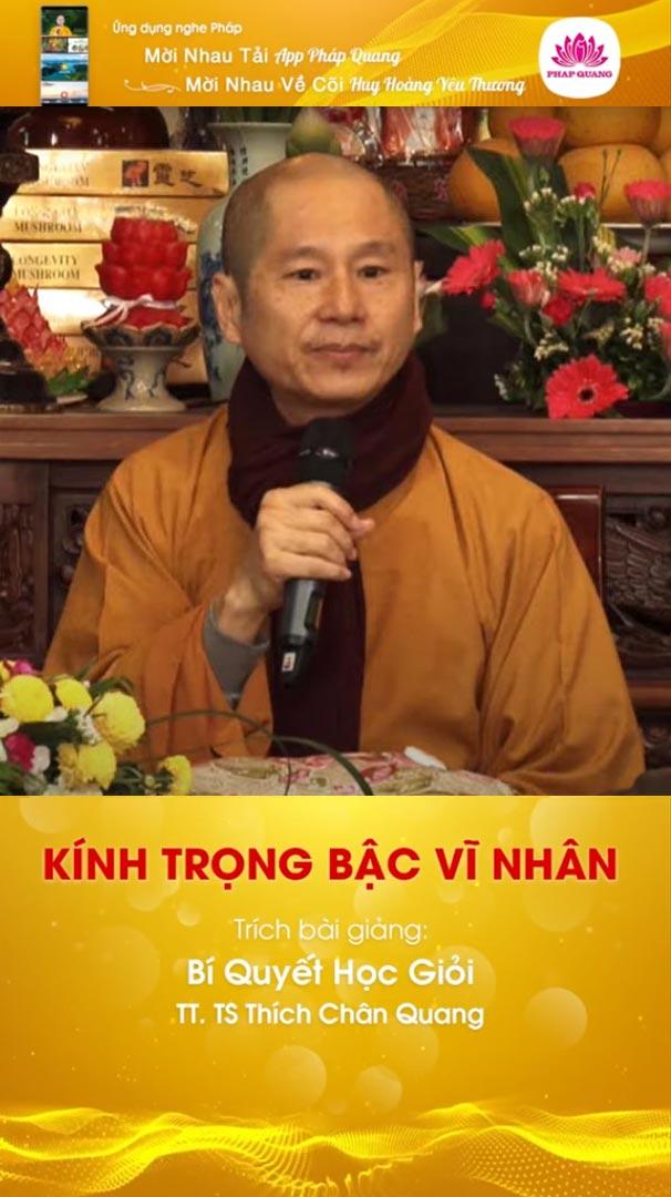 Kính Trọng Bậc Vĩ Nhân