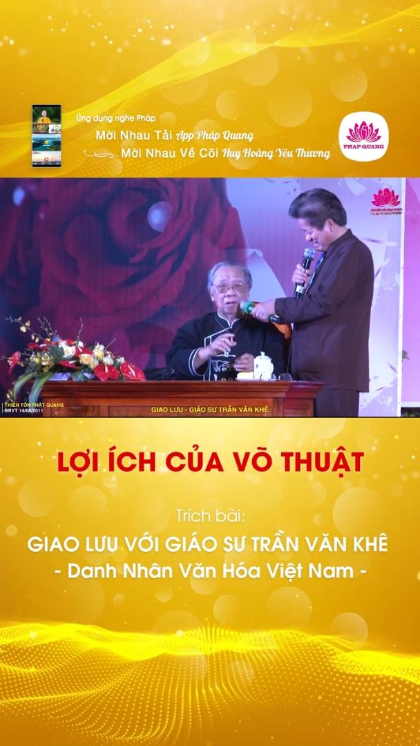 LỢI ÍCH CỦA VÕ THUẬT