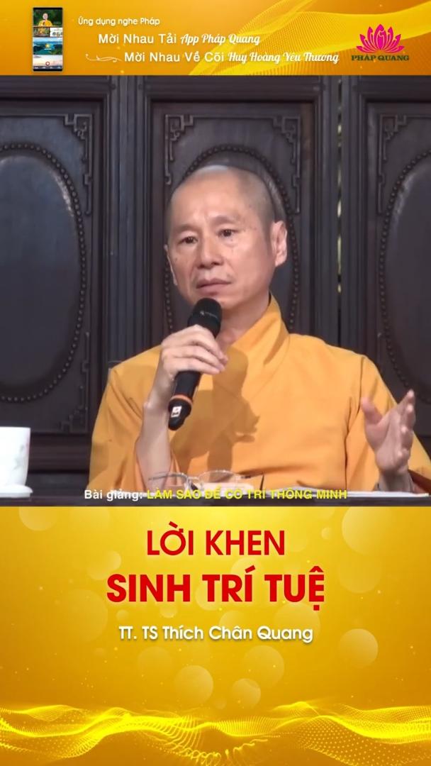 LỜI KHEN SINH TRÍ TUỆ