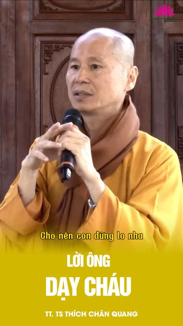 LỜI ÔNG DẠY CHÁU