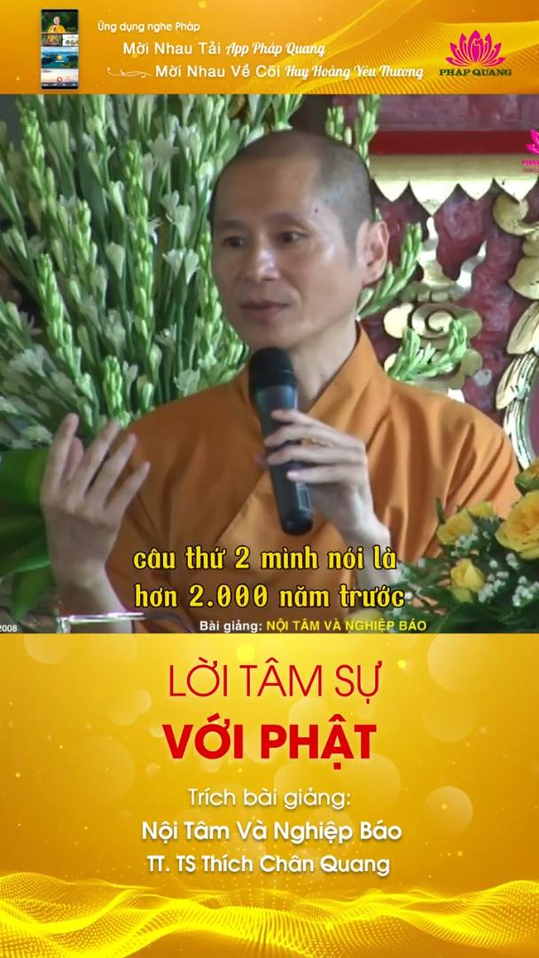 LỜI TÂM SỰ VỚI PHẬT