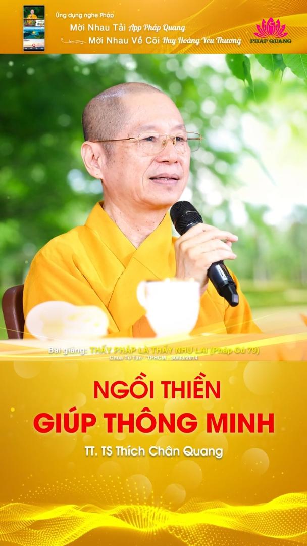 NGỒI THIỀN GIÚP THÔNG MINH