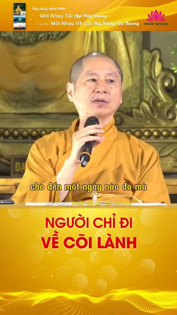 NGƯỜI CHỈ ĐI VỀ CÕI LÀNH