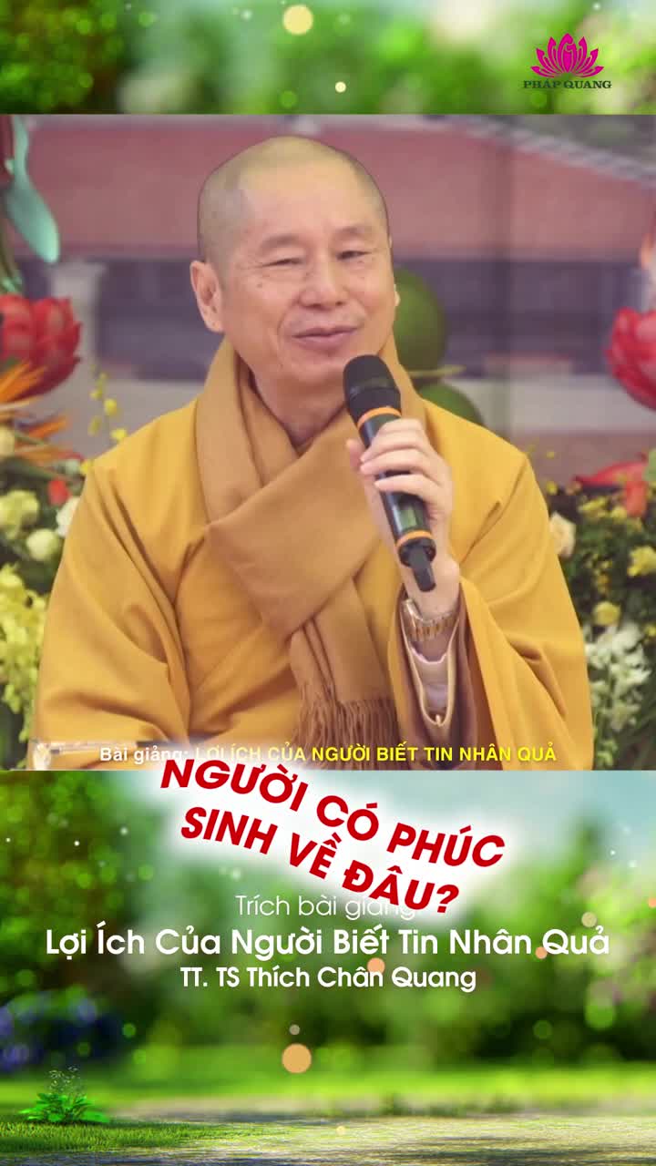 Người Có Phúc Sinh Về Đâu