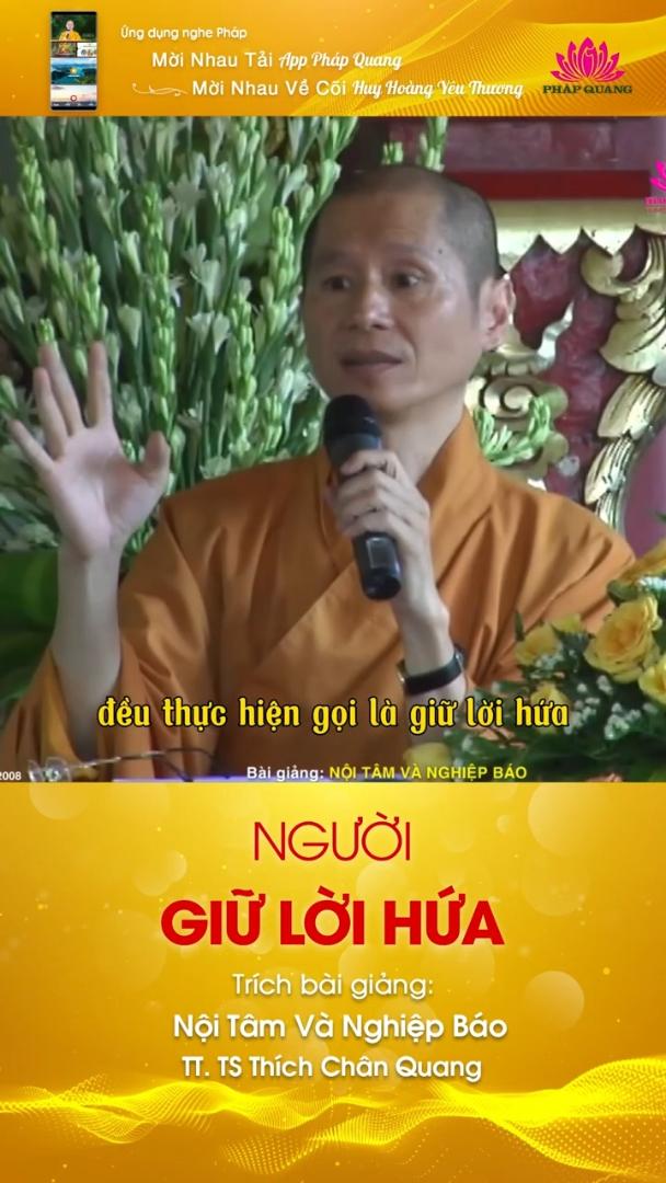 NGƯỜI GIỮ LỜI HỨA