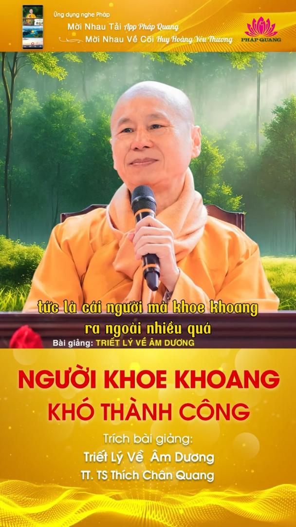 NGƯỜI KHOE KHOANG KHÓ THÀNH CÔNG