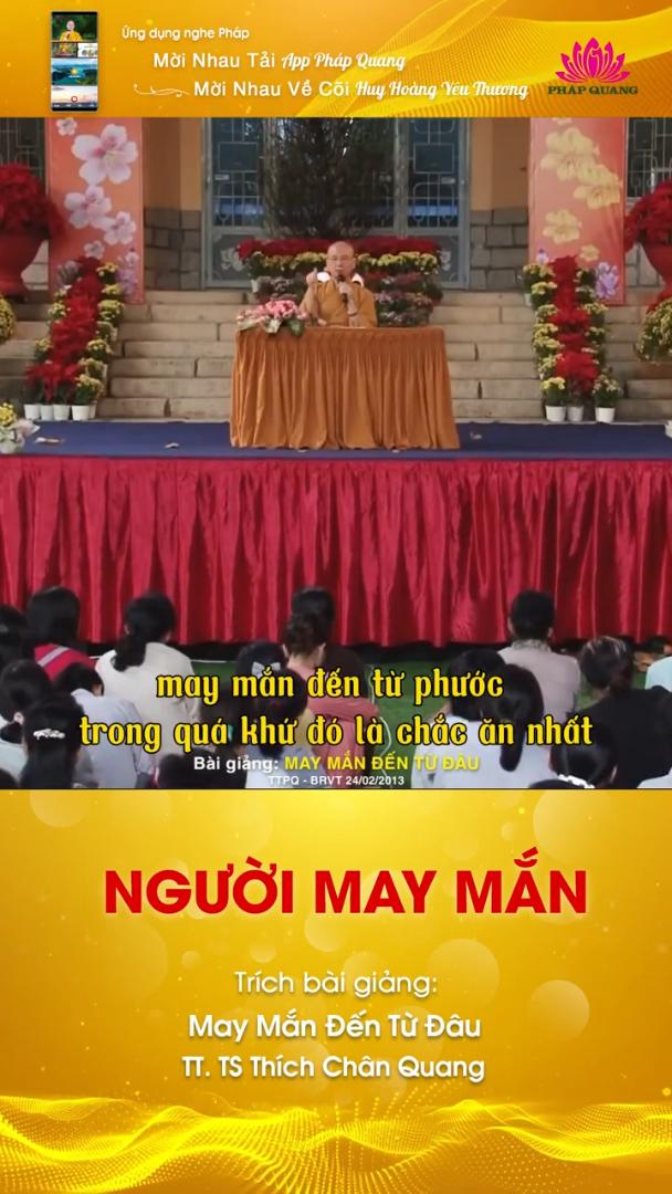 NGƯỜI MAY MẮN