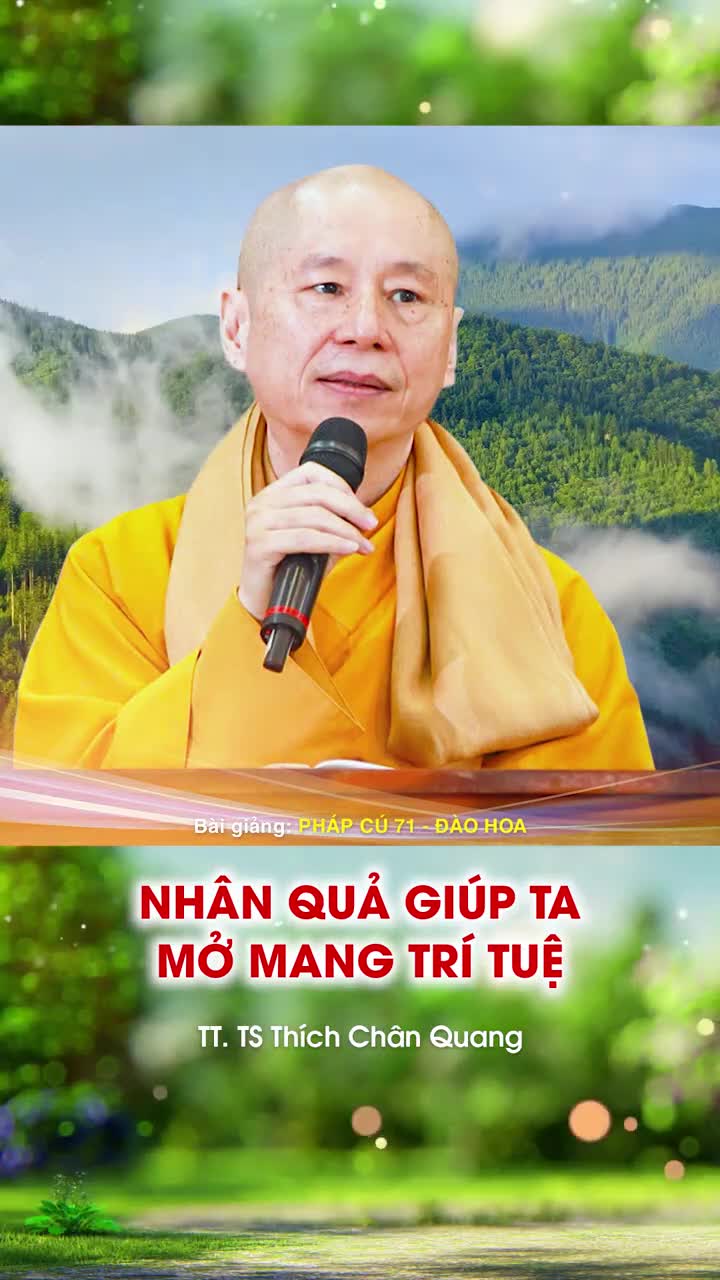 Nhân Quả Giúp Ta Mở Mang Trí Tuệ