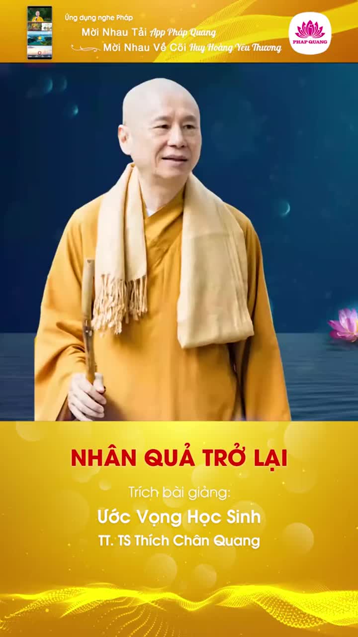 Nhân Quả Trở Lại