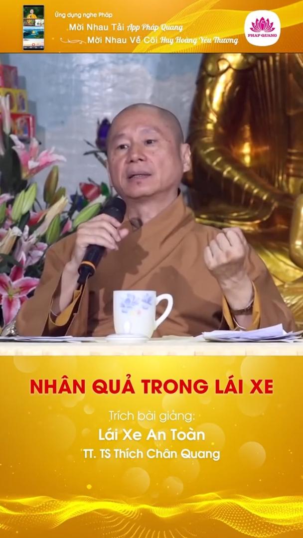 NHÂN QUẢ TRONG LÁI XE