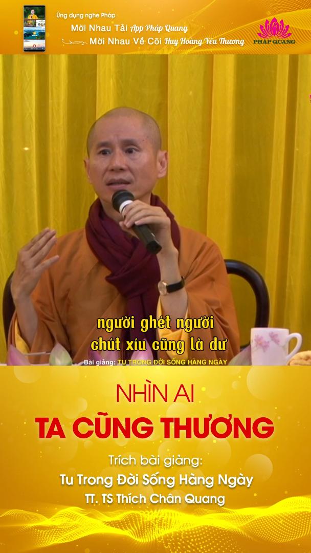 NHÌN AI TA CŨNG THƯƠNG