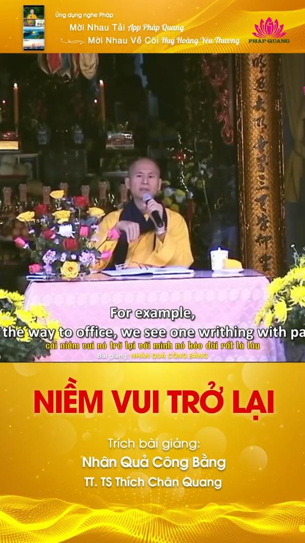 NIỀM VUI TRỞ LẠI
