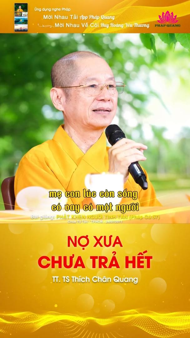 NỢ XƯA CHƯA TRẢ HẾT