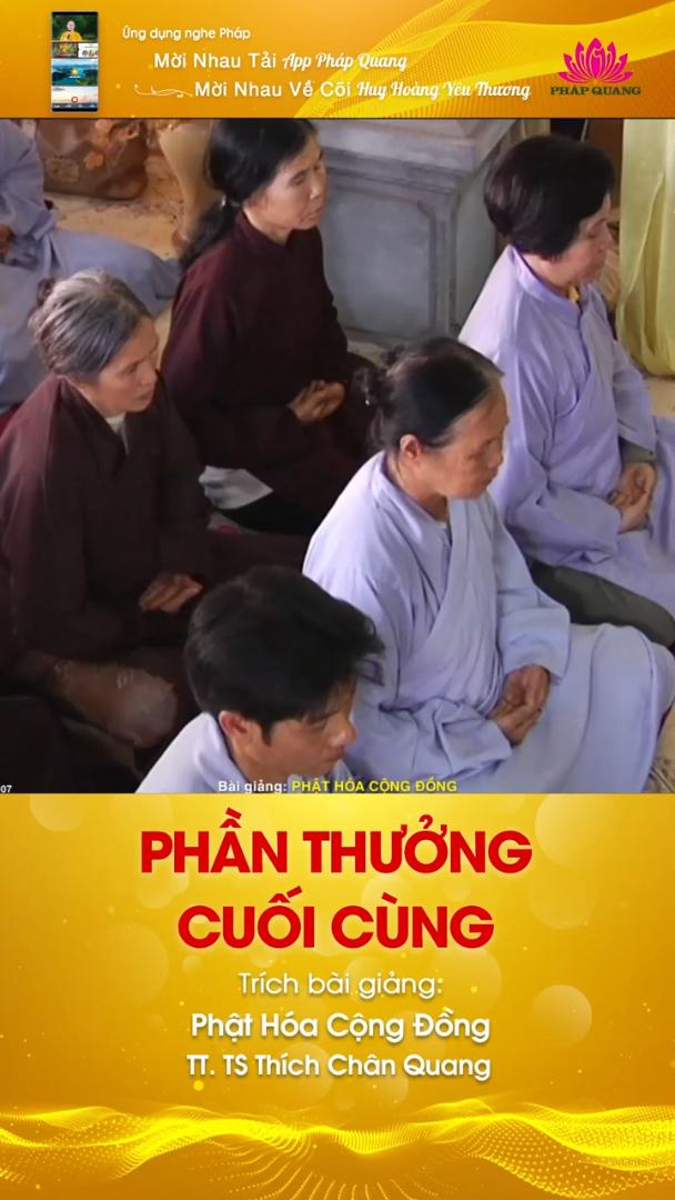PHẦN THƯỞNG CUỐI CÙNG