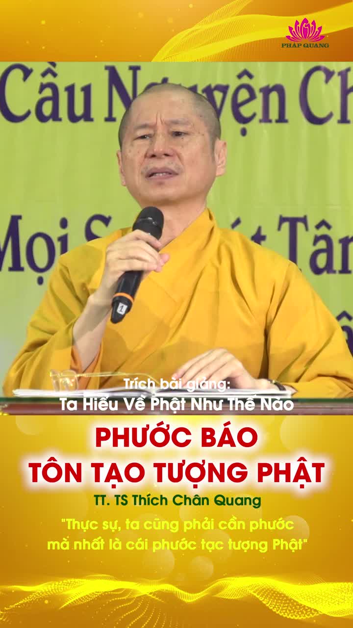 Phước Báo Tôn Tạo Tượng Phật