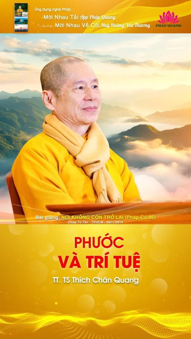 PHƯỚC VÀ TRÍ TUỆ