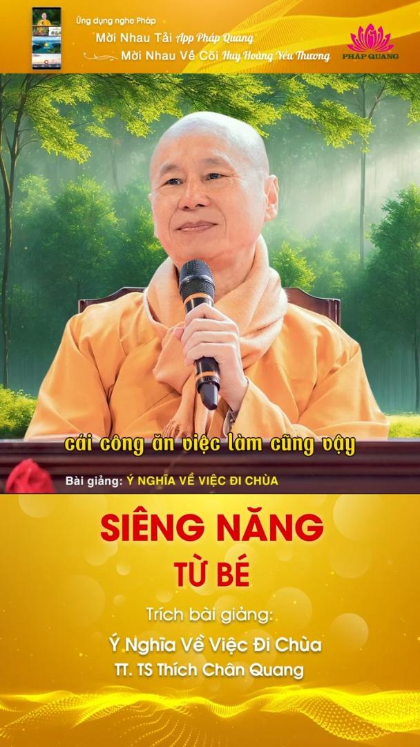 SIÊNG NĂNG TỪ BÉ