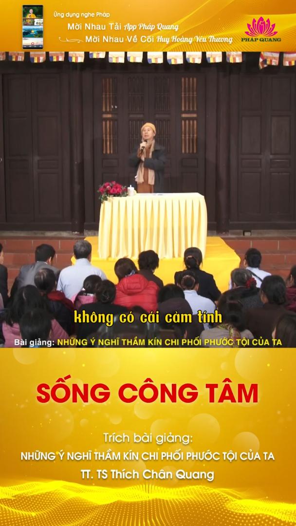 SỐNG CÔNG TÂM