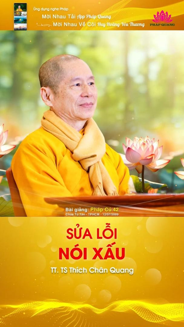 SỬA LỖI NÓI XẤU