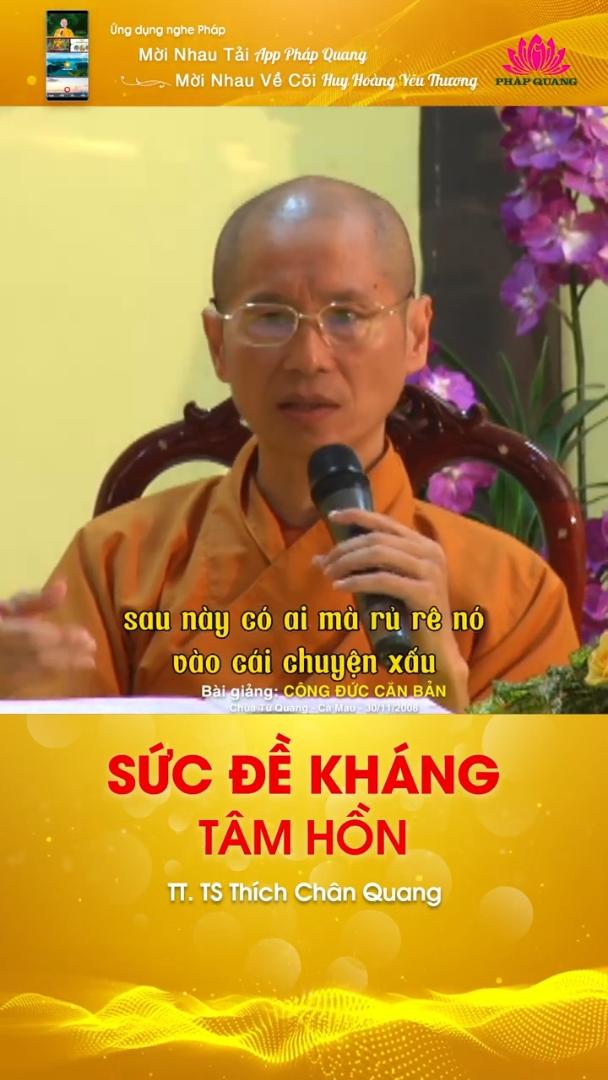 SỨC ĐỀ KHÁNG TÂM HỒN