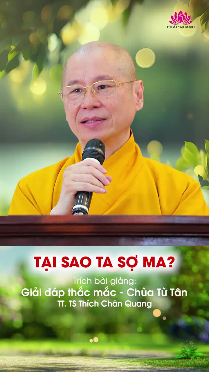 Tại Sao Ta Sợ Ma