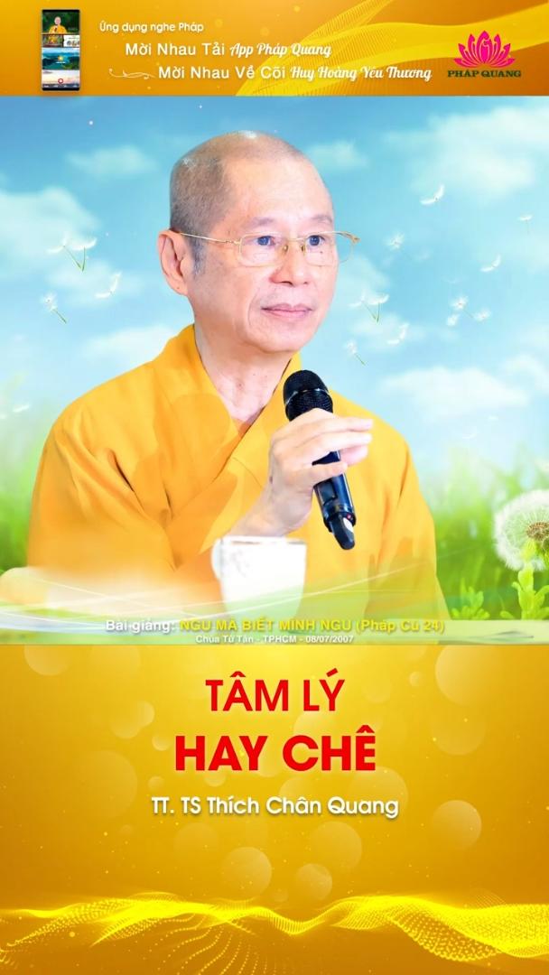 TÂM LÝ HAY CHÊ