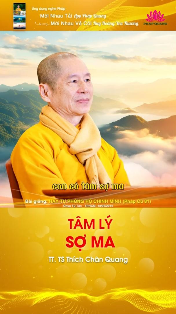 TÂM LÝ SỢ MA