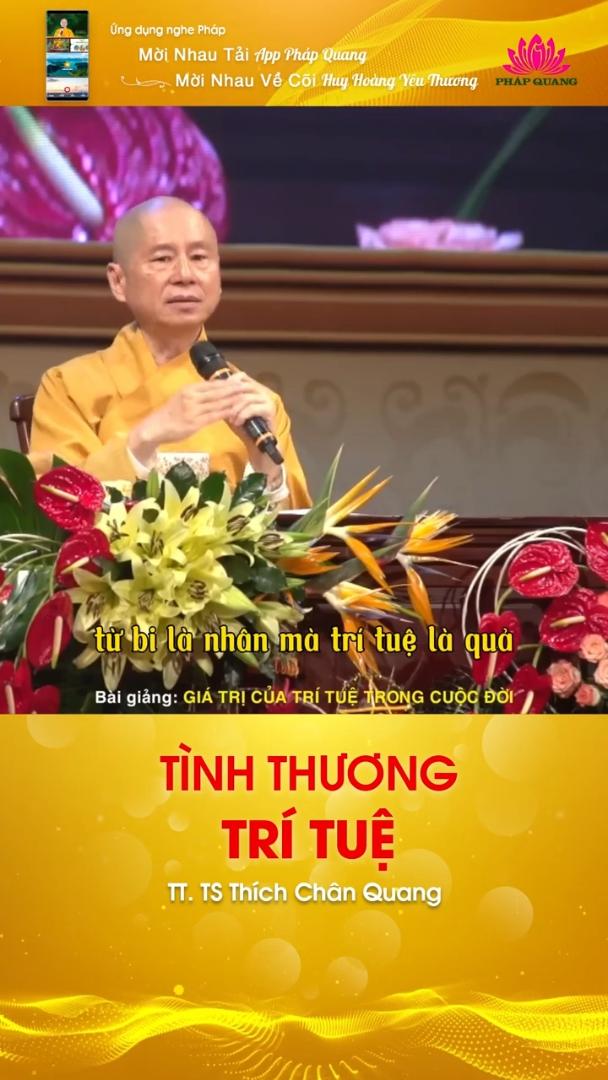 TÌNH THƯƠNG TRÍ TUỆ