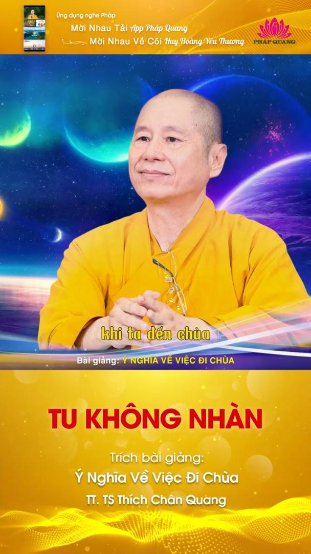 TU KHÔNG NHÀN