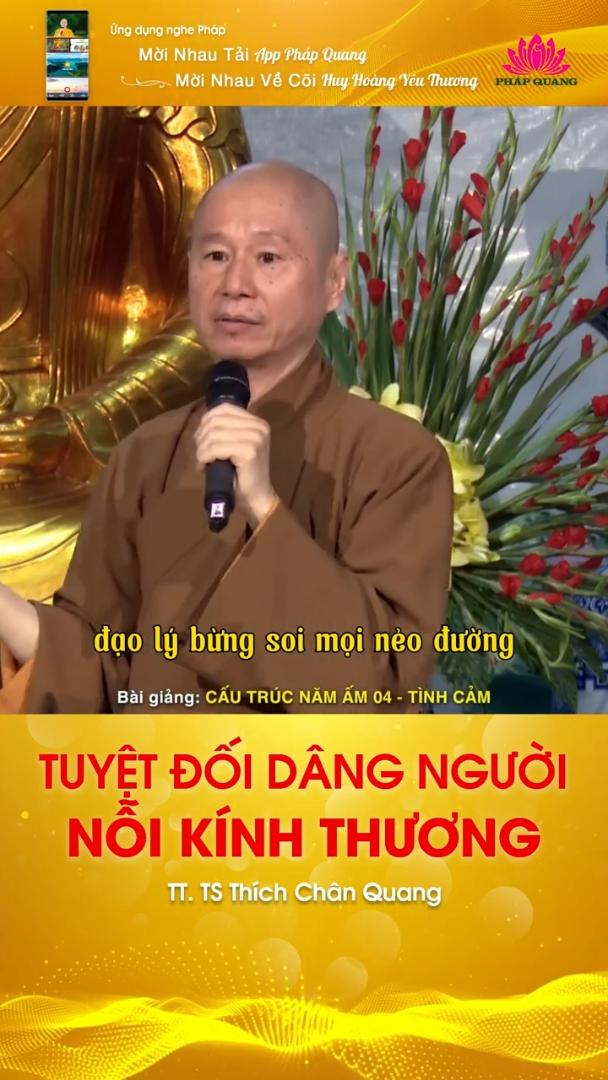 TUYỆT ĐỐI DÂNG NGƯỜI NỖI KÍNH THƯƠNG