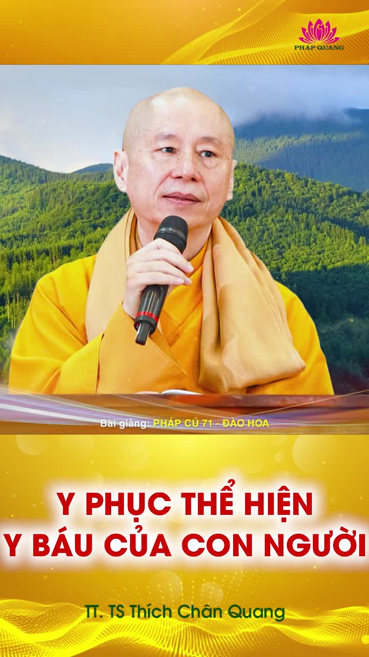 Y Phục Thể Hiện Y Báo Của Con Người